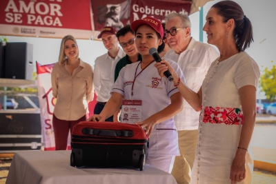 Presidenta Sheinbaum y gobernador Rocha ponen en marcha desde Sinaloa, programa &ldquo;Salud Casa por Casa&rdquo;