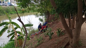 Flota cuerpo de hombre asesinado en el Canal Recursos, Culiacán