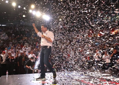 Mario Zamora llama perverso y oscuro a RRM, al cerrar campa&ntilde;a en la Feria Ganadera