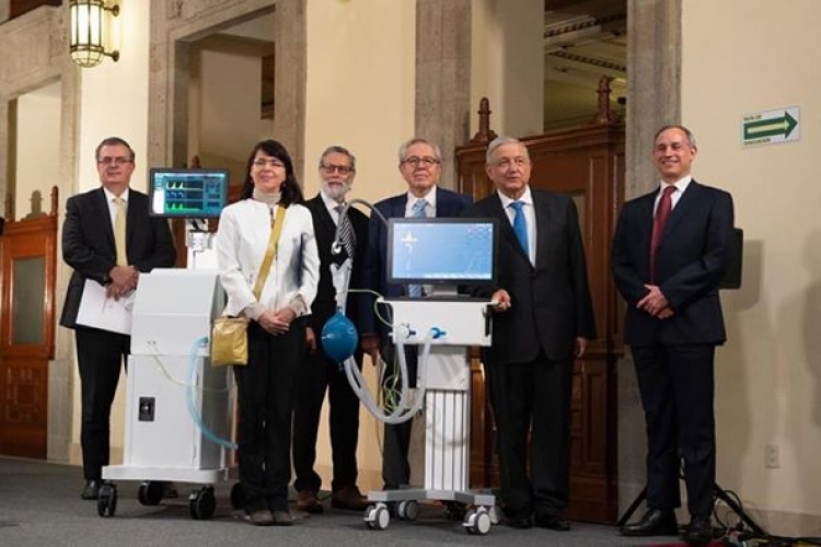 Presenta SSALUD dos modelos de ventiladores m&eacute;dicos desarrollados en M&eacute;xico