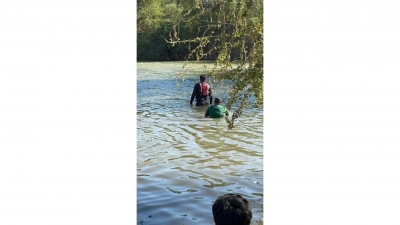 Rescatan a hombre en r&iacute;o de Sanalona
