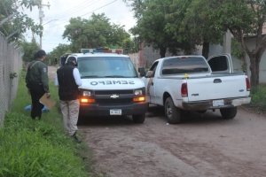 Matan a balazos a vecino de Tacuichamona dentro de su camioneta