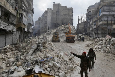 Gran Terremoto de 7.8 suma ya m&aacute;s de 2 mil 300 muertos en Turqu&iacute;a y Siria