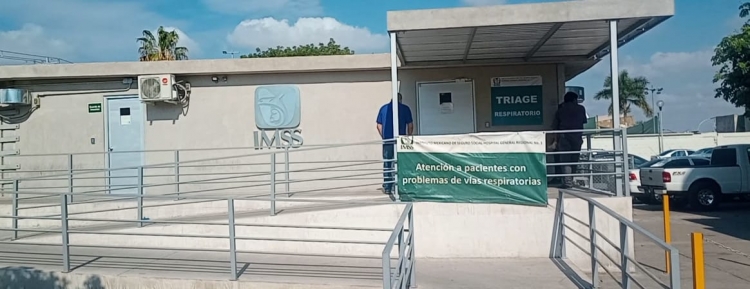 Contrario a los 171 casos positivos en Culiac&aacute;n, hay pocos internados en el IMSS Regional 1