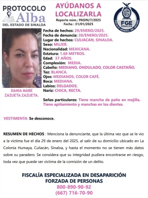 Desaparecen Rub&iacute; Amairany Correa y Dania Mabe Zazueta
