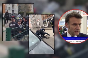 Emmanuel Macron condena ataque terrorista &ldquo;Allah Akbar&rdquo; en Francia que deja un muerto y tres polic&iacute;as heridos