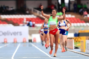 Mexicana Sofia Ramos se ba&ntilde;&oacute; de oro en el Mundial Sub&acute;20 de Nairobi