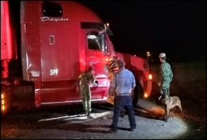 Guardia Nacional y Ej&eacute;rcito Mexicano aseguran 250 kg de posible metanfetamina en Sinaloa
