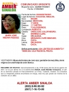 La FGE activ&oacute; la Alerta Amber por desaparici&oacute;n de una menor de 17 a&ntilde;os en Culiac&aacute;n