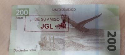 Circulan en Culiac&aacute;n billetes con las iniciales del &lsquo;Chapo&rsquo;
