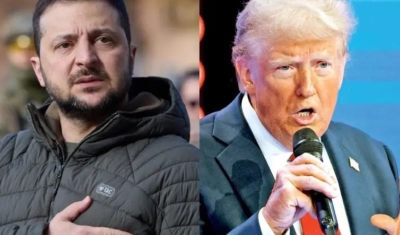 Zelenski desea tener a Donald Trump del lado de Ucrania