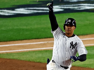 Yankees le gana a Guardianes el primer juego de la Serie de Campeonato de la Americana