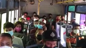 "hoy no lo traigo", usuario de trasporte p&uacute;blico