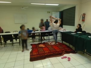 Una familia afectada por la tormenta tropical de El Chorrito fue rescatada