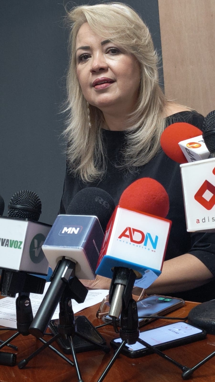 Descarta Coparmex apoyar el perfil de la aspirante de Morena a la gubernatura, Imelda Castro Castro, y cuestiona qu&eacute; ha hecho por la seguridad de Sinaloa: Martha Reyes, presidente.
