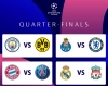 As&iacute; se jugar&aacute;n los Cuartos de la Champions League