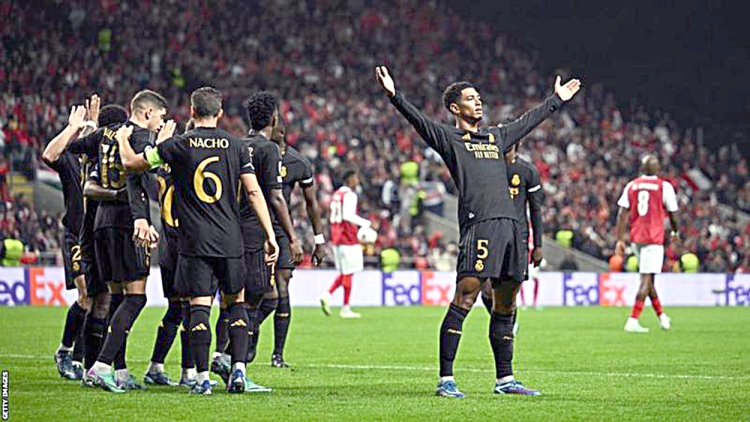 Real Madrid triunfa y encamina su boleto a Octavos en Champions League