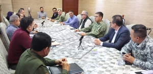Encabezan Rocha Moya y Garc&iacute;a Harfuch reuni&oacute;n de la Mesa de Construcci&oacute;n de la Paz