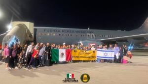 Fuerza A&eacute;rea Mexicana rescata de la Guerra Israel-Palestina a 284 mexicanos; regresan a M&eacute;xico sanos y salvos