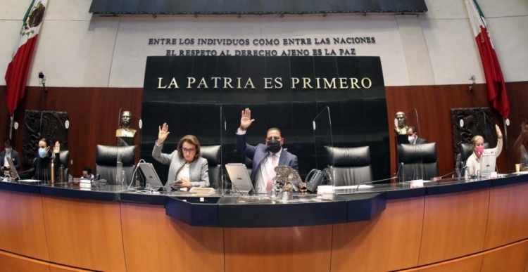 Morena pierde mayor&iacute;a calificada en Comisi&oacute;n Permanente del Senado