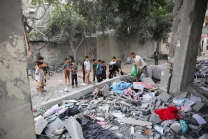 Israel intensifica los ataques aéreos sobre Rafah antes de entrar a la ciudad