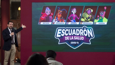 Ssa lanza al Escuadr&oacute;n de la Salud contra el Covid con nuevas hero&iacute;nas