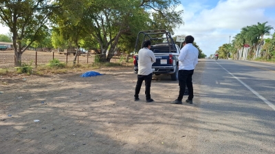 Un hombre es encontrado asesinado junto a la carretera Culiac&aacute;n&ndash;Eldorado, en Costa Rica, al Sur de Culiac&aacute;n