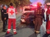 En choque por alcance, Polic&iacute;a estatal se estampa contra tractor sobre la carretera Culiac&aacute;n-Navolato