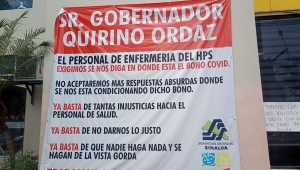 Ante segunda oleada del Covid personal de la SSA exige el bono