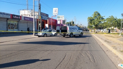 Acribillan a balazos a Supervisor Operativo de la Polic&iacute;a Municipal de Culiac&aacute;n, sobre Blvd. Las Torres, en el Fracc. Nakayama