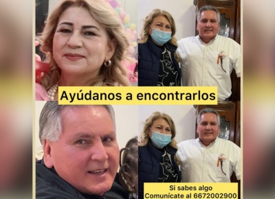 Desaparece Presidenta de Amexme y su esposo, en Culiac&aacute;n