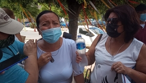 Con el dolor y llanto madre de desaparecido exige a las autoridades respuestas