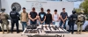 Seis civiles armados detenidos, armamento y vehículos robados en Navolato