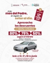 Aprovecha los descuentos vehiculares con motivo del D&iacute;a del Padre
