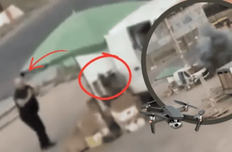 Indignaci&oacute;n internacional tras la difusi&oacute;n de un video donde un Dron ataca a un comerciante civil en Jers&oacute;n, Ucrania