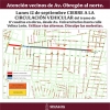 Se abrir&aacute;n tres frentes de trabajo para terminar de reparar la avenida &Aacute;lvaro Obreg&oacute;n