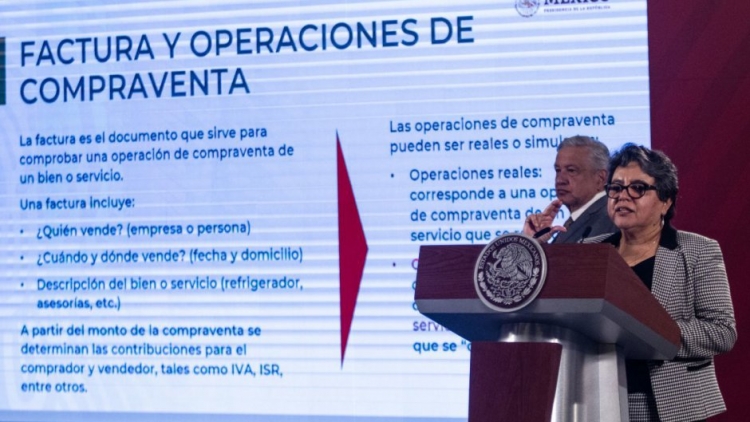 Gobierno presenta denuncias contra 43 empresas que simularon operaciones por 93 mil MDP