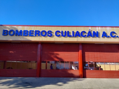 Estaci&oacute;n de Bomberos sobre Blvd. Conquistadores es impactada por balas en la madrugada, en Culiac&aacute;n