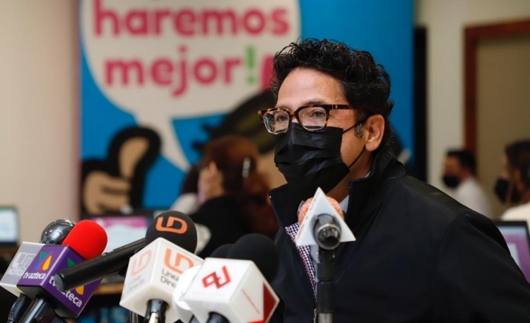 El secretario de Educaci&oacute;n P&uacute;blica y Cultura en el estado, Juan Alfonso Mej&iacute;a L&oacute;pez