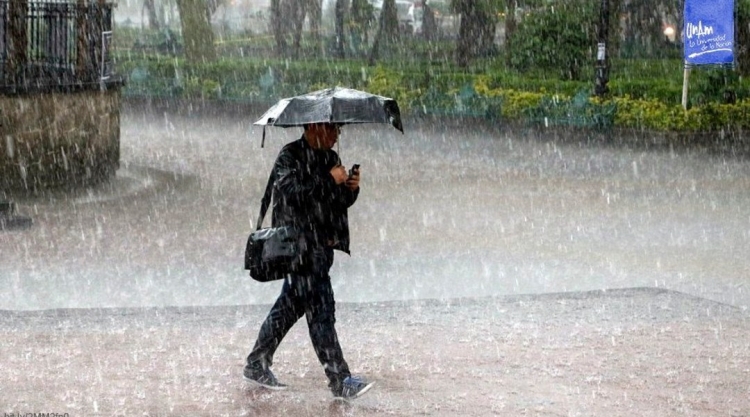 ¡No te vayas a mojar! Habrá lluvias puntuales fuertes en Sinaloa este lunes