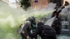 Polic&iacute;a se enfrenta contra colectivas feministas en marcha por el aborto legal 