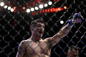 Power mexicano: Brandon Moreno fulmina a Deiveson Figueiredo y es el nuevo campeón peso mosca de la UFC