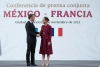 Anuncia Francia ofrece invertir m&aacute;s en el Plan M&eacute;xico