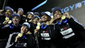 México gana el oro en natación artística en la Copa Mundial en Egipto
