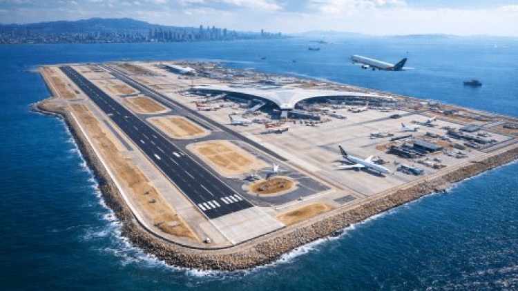 En el Noroeste de China construyen un aeropuerto flotante: ser&aacute; el m&aacute;s grande del mundo y recibir&aacute; a 80 millones de pasajeros al a&ntilde;o