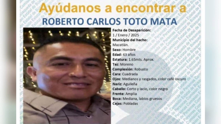Polic&iacute;a Estatal desaparece en el Puerto de Mazatl&aacute;n; no hay rastro de &eacute;l desde el 1 de Enero del 2025