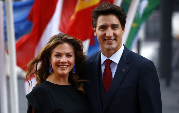 Sophie Trudeau, esposa del primer ministro de Canadá, fue diagnosticada con coronavirus