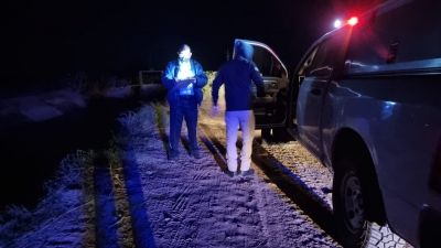 Adulto mayor muere en accidente en moto al caer en un canal, en la carretera Navolato-Altata