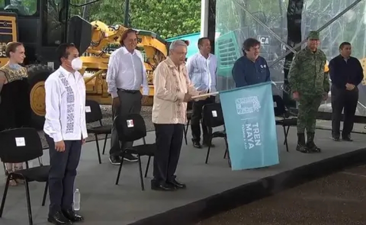 Comienzan obra del Tren Maya por encima de la ley ambiental