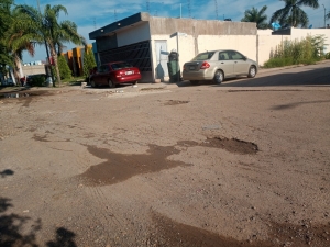 Ignora alcalde JEF que Obras P&uacute;blicas destruy&oacute; una calle del Fraccionamiento Las Terrazas